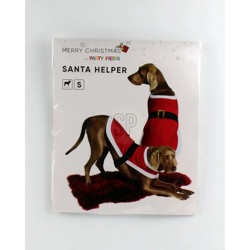 Džemperis sunim Xmas Outfit For Pets, sarkana, 23 cm