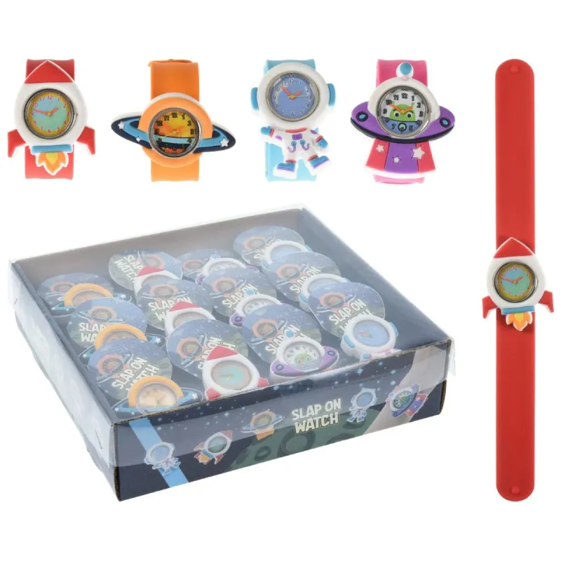 Rotaļlieta rokassprādze Pulkstenis, 4veidi