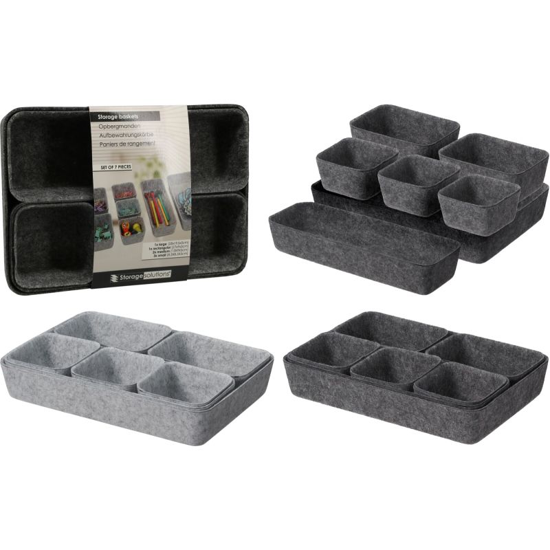 Groziņu komplekts filca 7gab