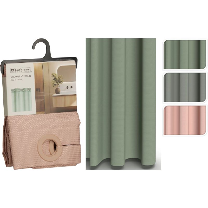 Aizkars vannas istabai 180x180cm 120gsm