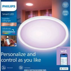 Nutivalgustus lagi Philips SuperSlim 929003300921, LED, 1 x 22 W