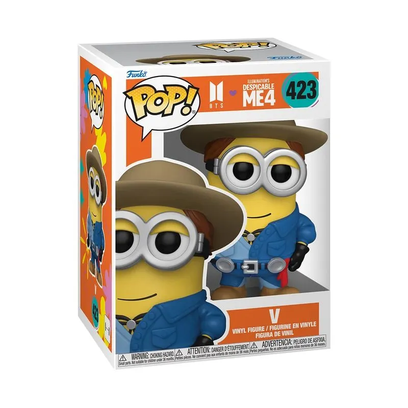 FUNKO POP! Vinila figūra: BTS x Despicable Me 4 - V