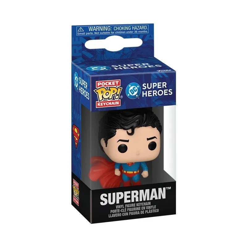 FUNKO POP! atslēgu piekariņš: DC - Superman ,DC New Classics,