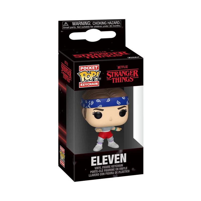 FUNKO POP! atslēgu piekariņš: Stranger Things - Eleven with Bandana