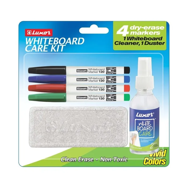 Magnētisko tāfeļu piederumu komplekts Luxor 3640-6CS, 6 gab.