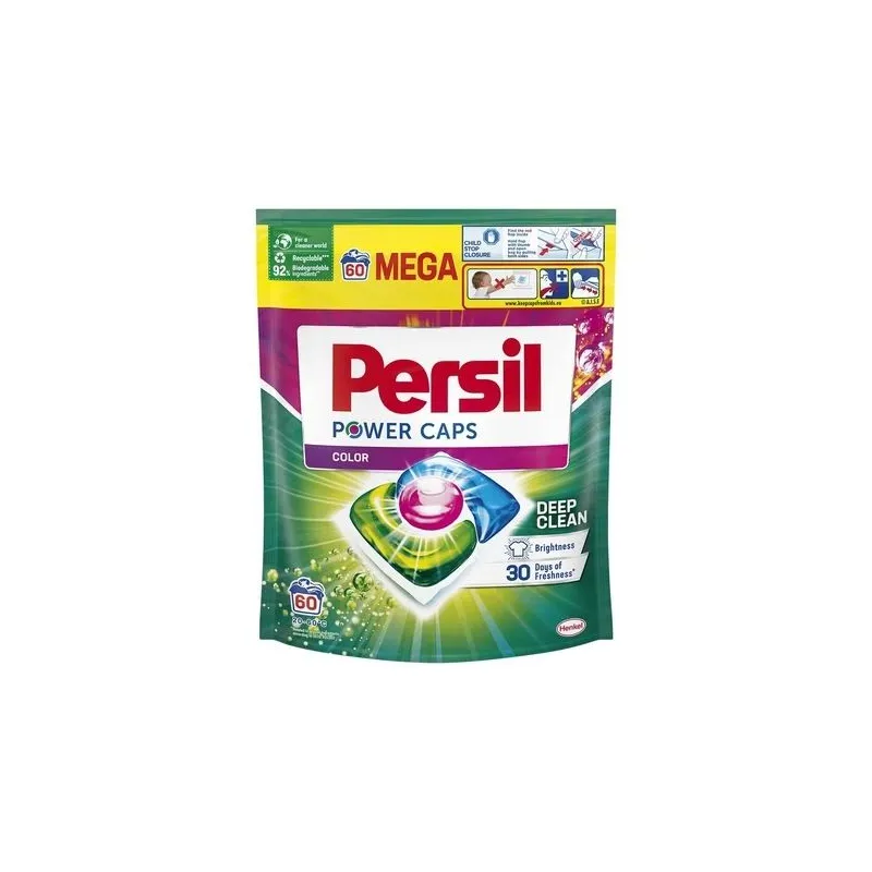 Veļas mazgāšanas kapsulas Persil Color 60gb