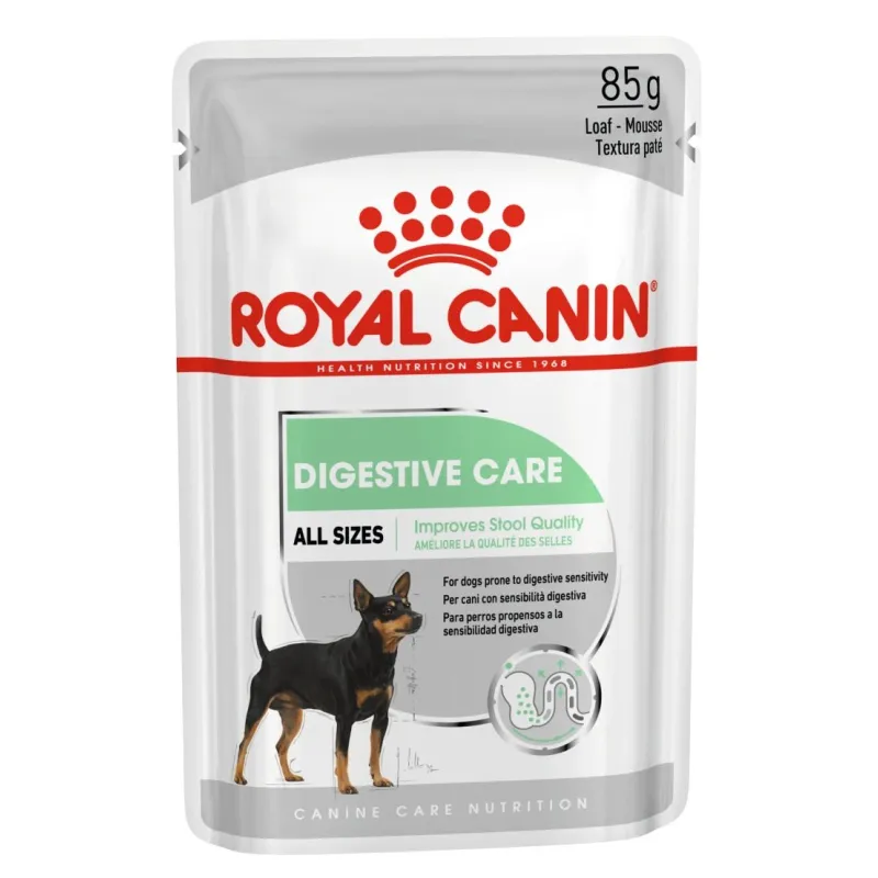 Mitrā barība ,konservi, suņiem Royal Canin Digestive Care, 0.085 kg x 12 gab.