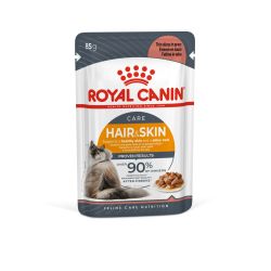 Mitrā kaķu barība Royal Canin Hair & Skin. 0.085 kg