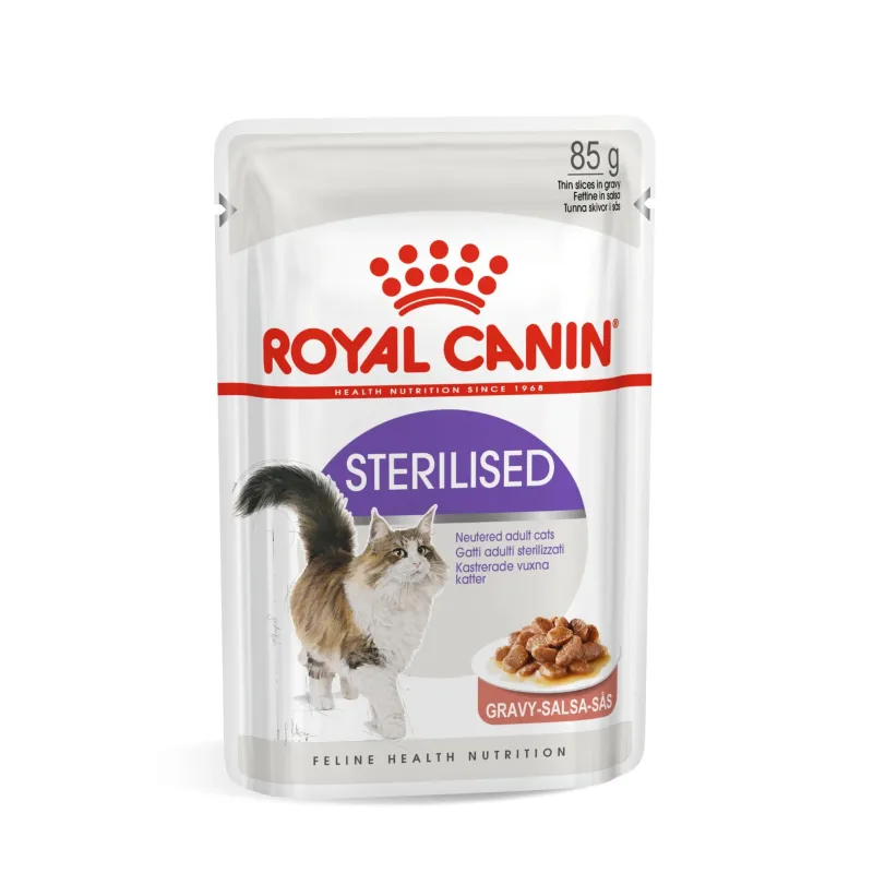 Mitrā kaķu barība Royal Canin Sterilised, 0.085 kg