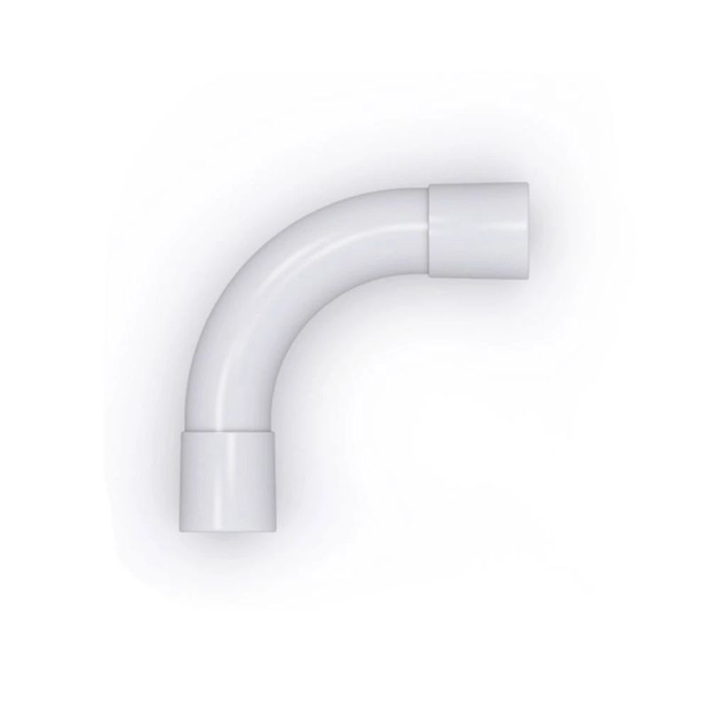 Savienojums lenķa 90 zks25 balts