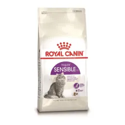 Sausas kačių maistas Royal Canin Regular Sensible, vištiena-kiauliena, 0.4 kg