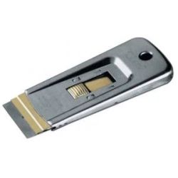 Skrāpis stiklam ar met.korpusu 0-28-500