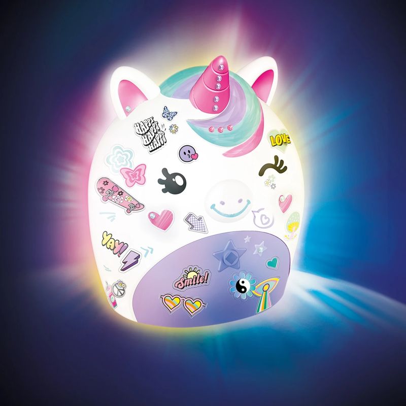 STYLE 4 EVER Dekors ar noslēpumu Pašdarināta vienradža lampa