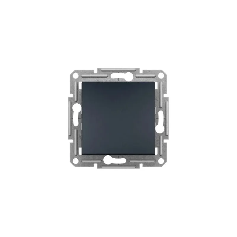 Slēdzis Schneider Electric Asfora, 1 kl, melna