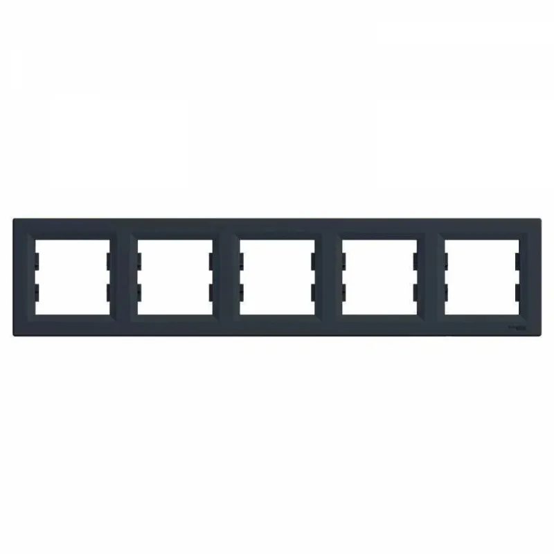 Rāmis 5PL Schneider Electric Asfora, melna krās.