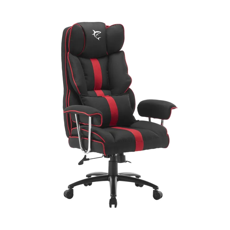White Shark LE MANS Gaming Chair black-red