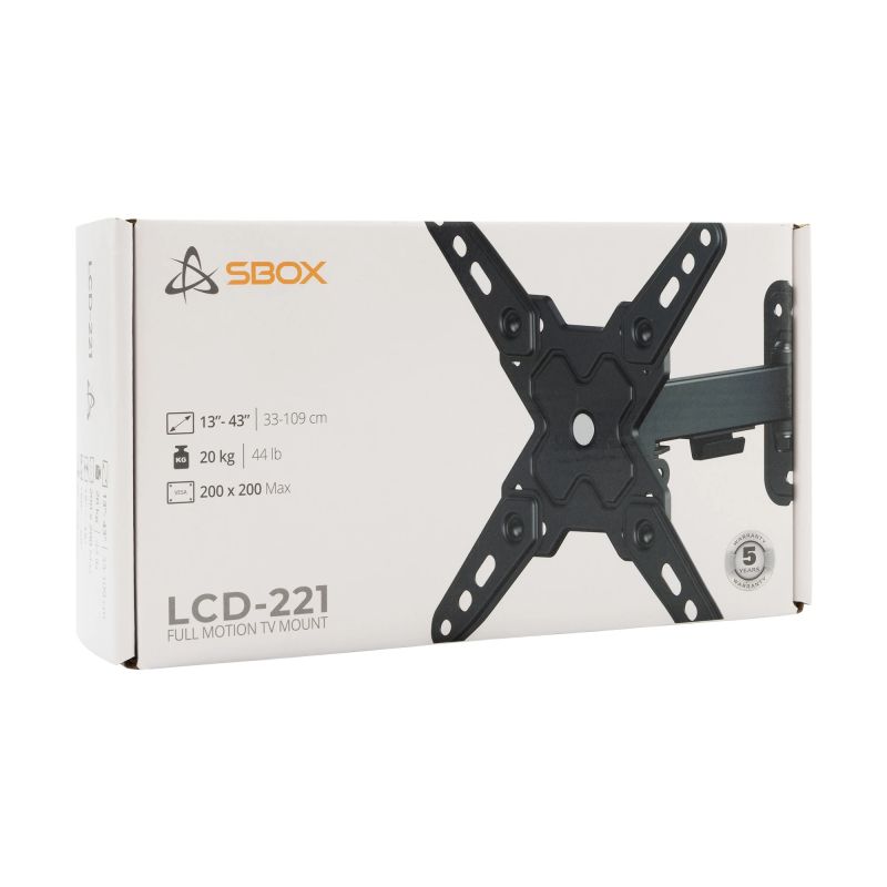 Sbox LCD-221-2 ,13-43-20kg-200x200,