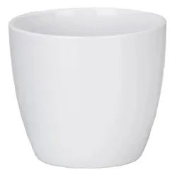 Gėlių vazonas Scheurich Alaska 27809, keramika, balta sp.