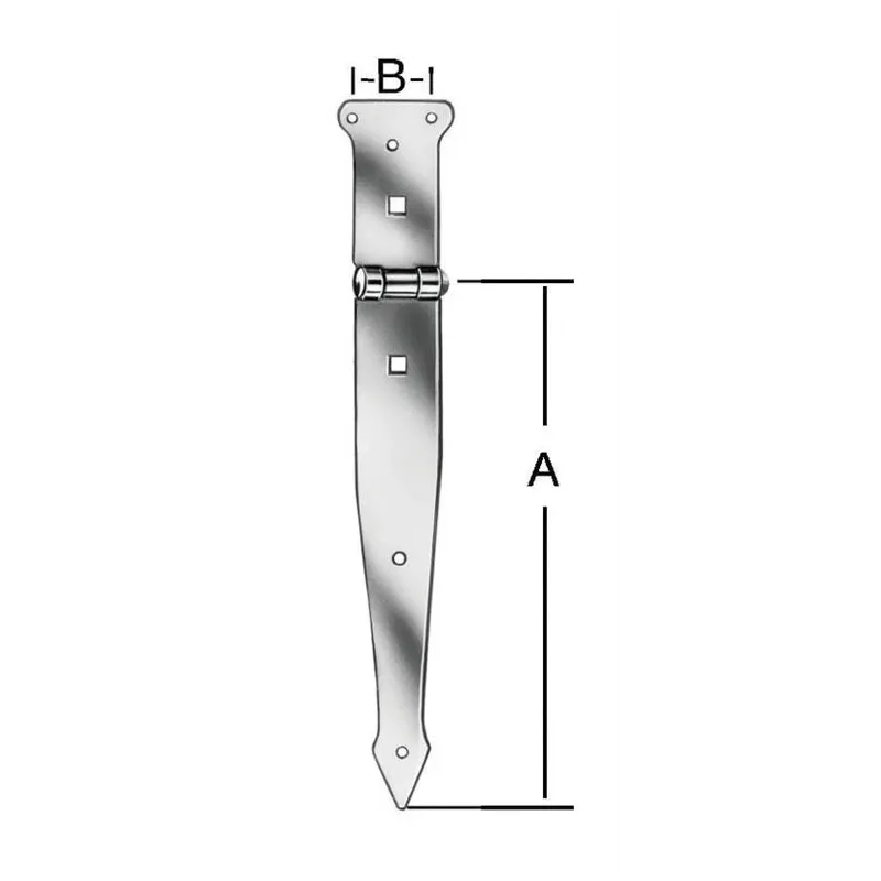 Eņģes vārtiem Vorman, 3.5 cm