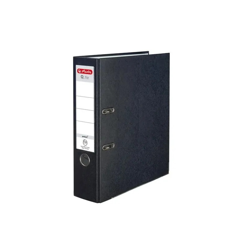 Mapes reģistri Herlitz 11167061, A4 Melna krās.