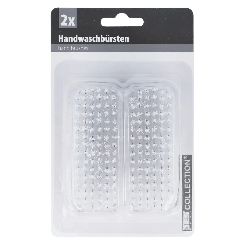 Attīroša birste, daudzkrāsaina, plastmasa, 2 gab.