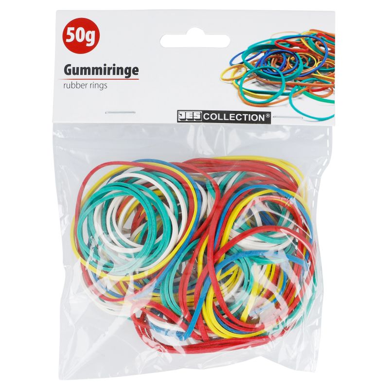 Gumijas dažādu krāsu 2 izm. 50g