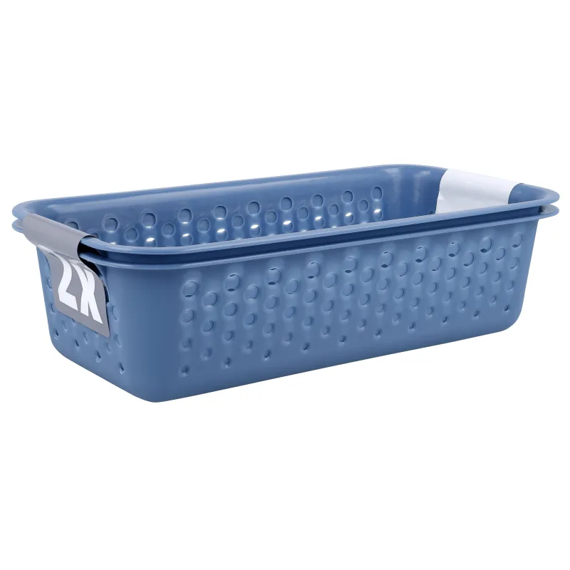 Grozs 732809, 20 cm x 10 cm x 5 cm, zila-pelēka, plastmasa