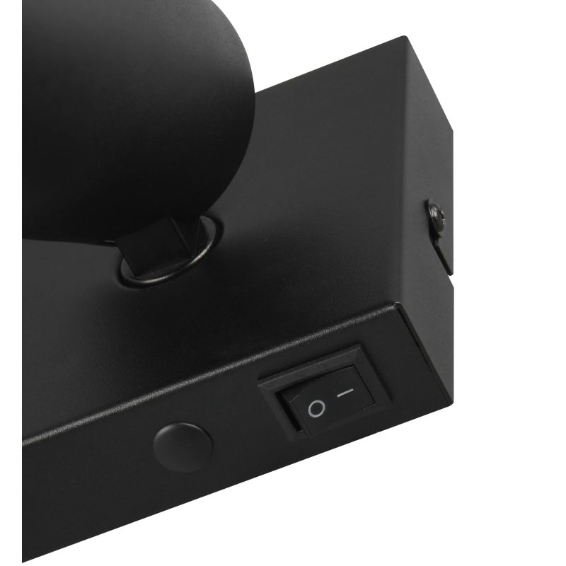 Spotlampa trio sharp 1xgu10 melna