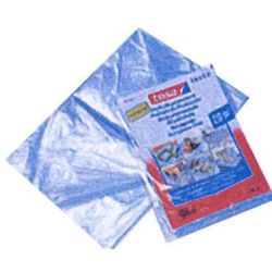 Rem plēve,20m2,plāna,gaiši zila,caursp