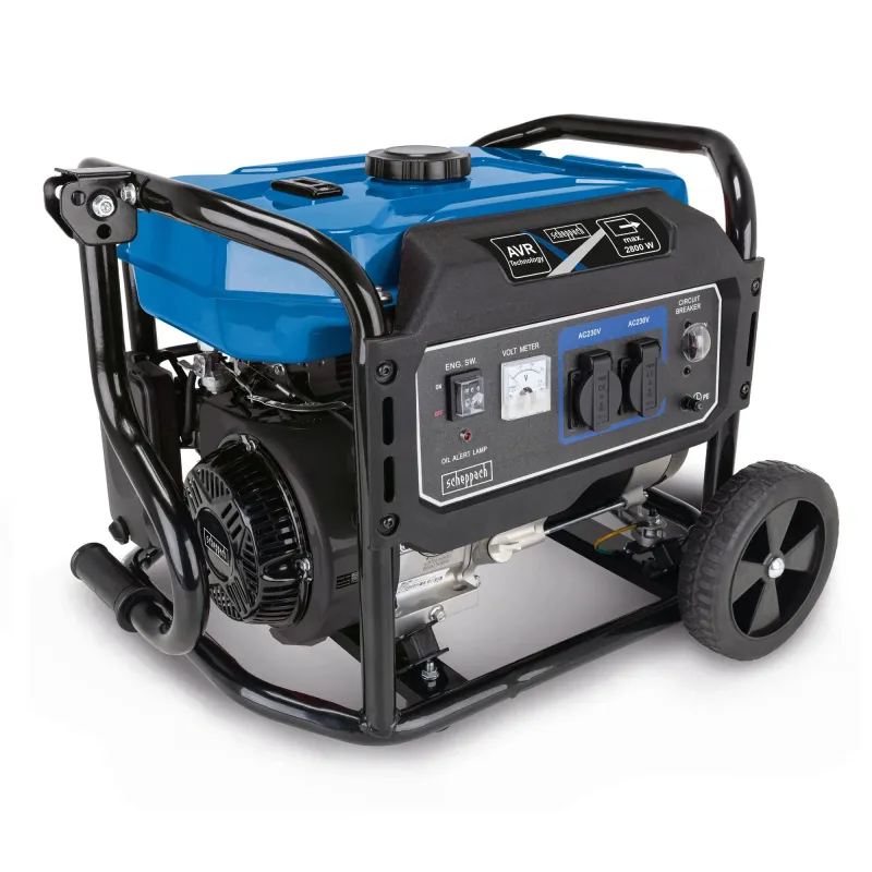 Ģenerators ar benzīna dzinēju Scheppach SG3200X, 2500 W