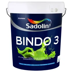 Krāsa bindo 3 bw 15l pil.mat.