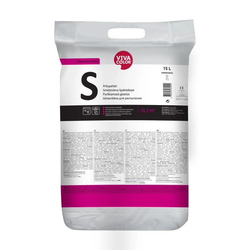Špaktele vivacolor s 15l