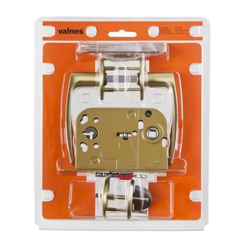 Durvju atslēga Valnes B2014, misiņa pārklājums