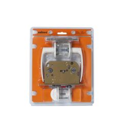 Wc slēdzenes komplekts, balts