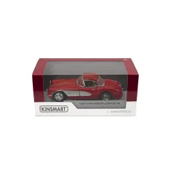 KINSMART Miniatūrais modelis - 1957 Chevrolet Corvette, izmērs 1:34