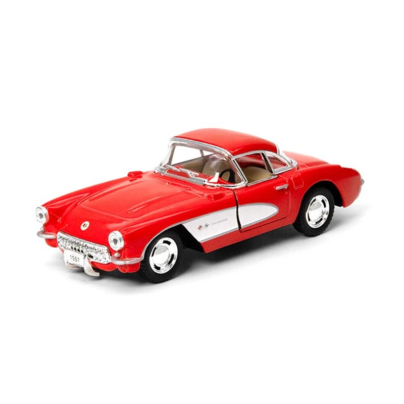 KINSMART Miniatūrais modelis - 1957 Chevrolet Corvette, izmērs 1:34