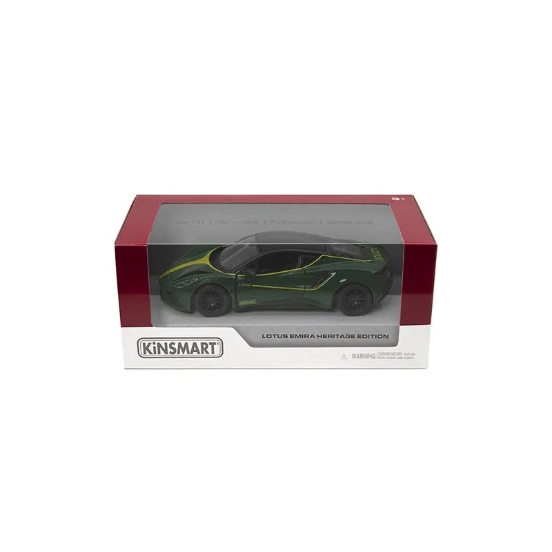 KINSMART Miniatūrais modelis - Lotus Emira ,Heritage Edition,, izmērs 1:34
