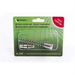 Ātrais savienojums 6.5x10x10mm ar spirāl