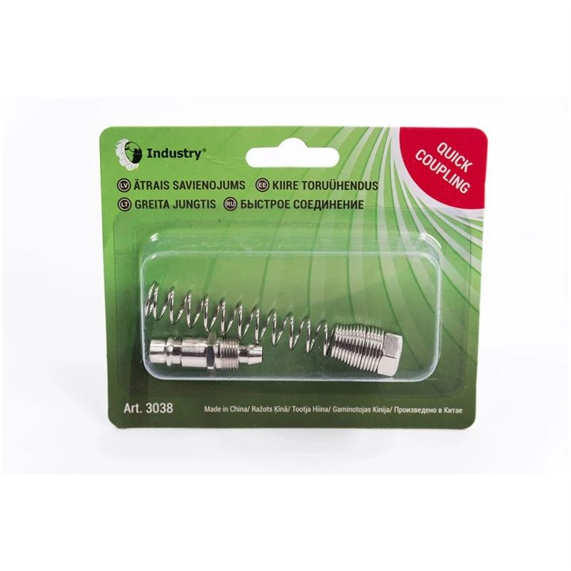 Ātrais savienojums 6.5x10x10mm ar spirāl