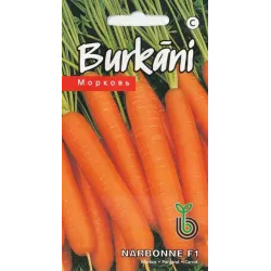 Семена Kurzemes sēklas, морковь NARBONNE F1, 1 г