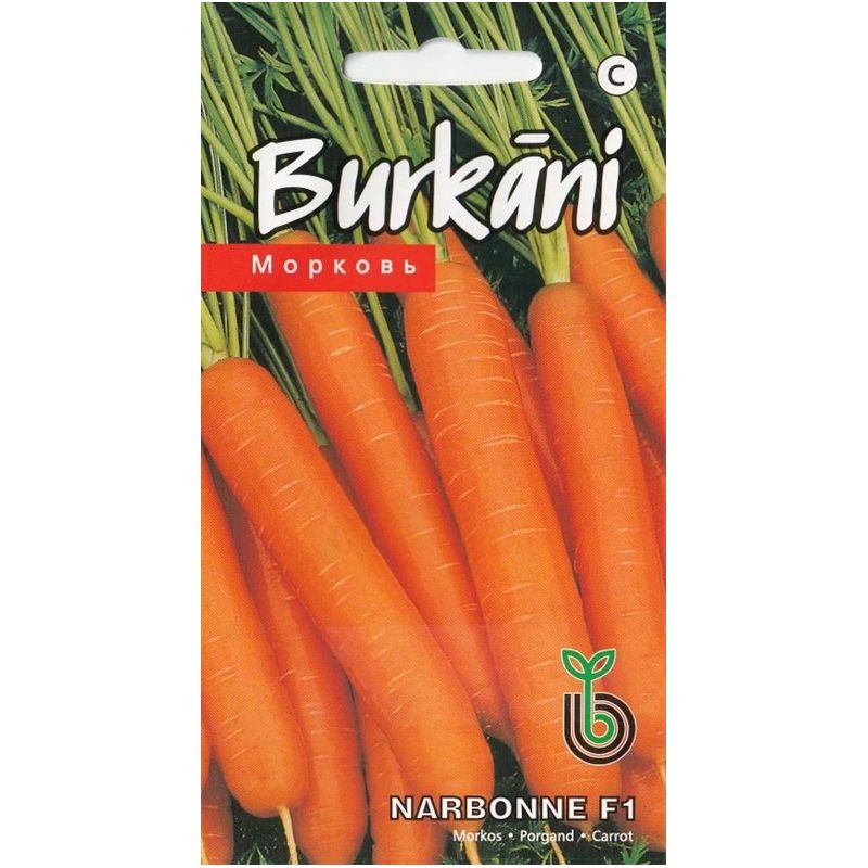 Sēklas burkāni narbonne f1
