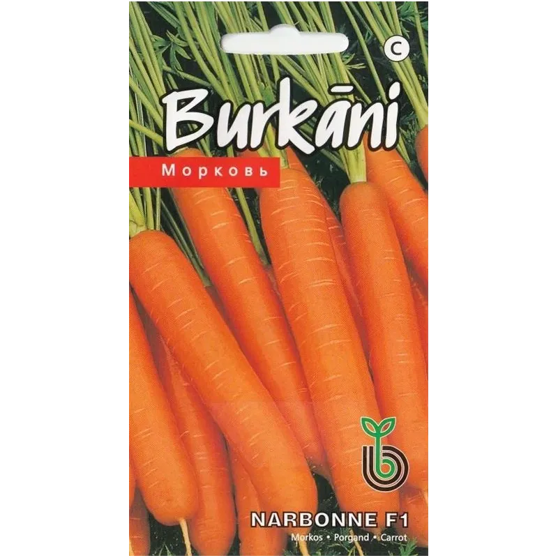 Sēklas Kurzemes sēklas, burkāns NARBONNE F1, 1 g
