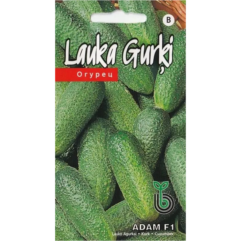 Gurķi Adam F1, Kurzemes sēklas, 15 gab.