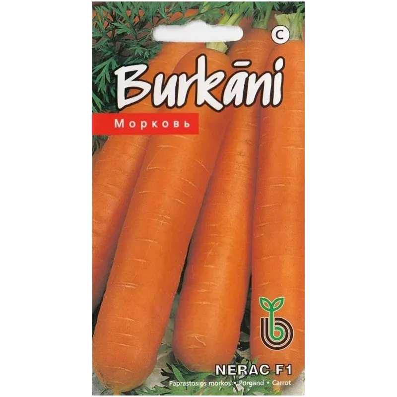 Sēklas Kurzemes sēklas, burkāns NERAC F1, 1 g