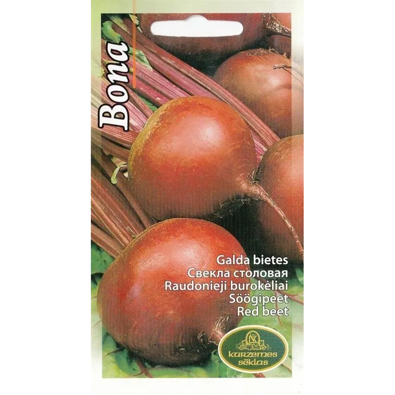 Sēklas Kurzemes sēklas, galda bietes Bona, 5 g