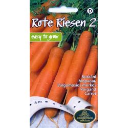 Sēklas burkāni rote riesen 2