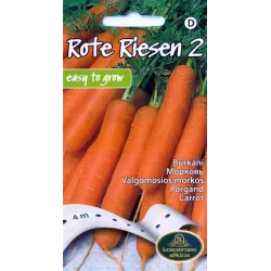 Sēklas Kurzemes sēklas, burkāns Rote Riesen 2, 4 g