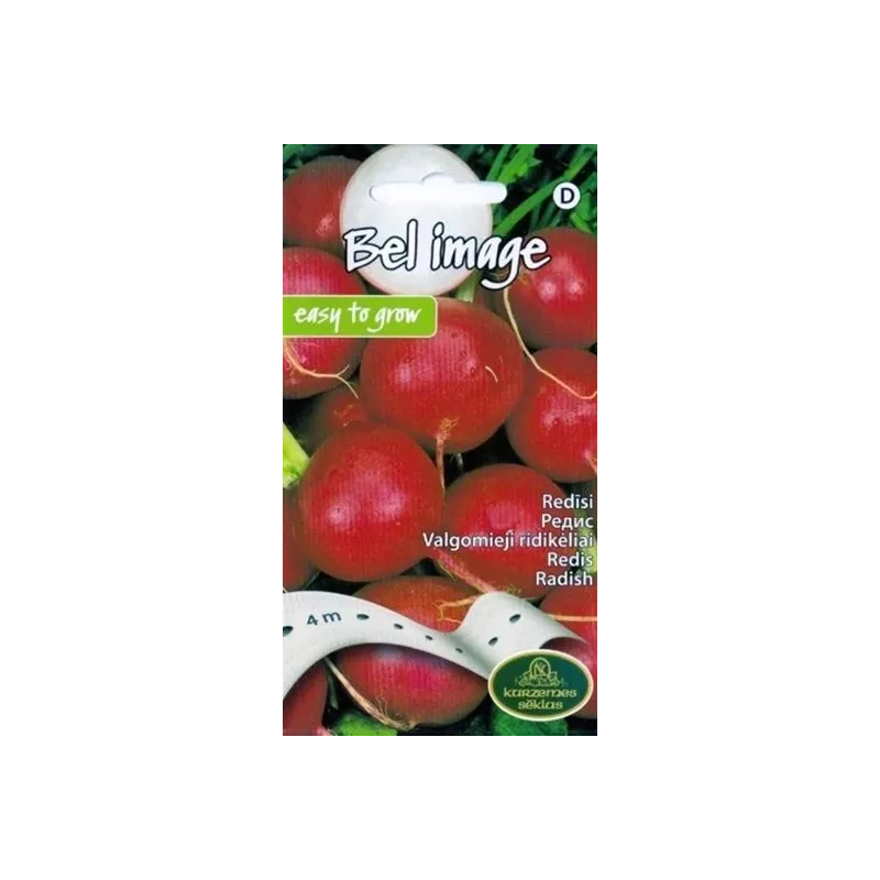 Sēklas Kurzemes sēklas, redīsi Bel Image, 4 g