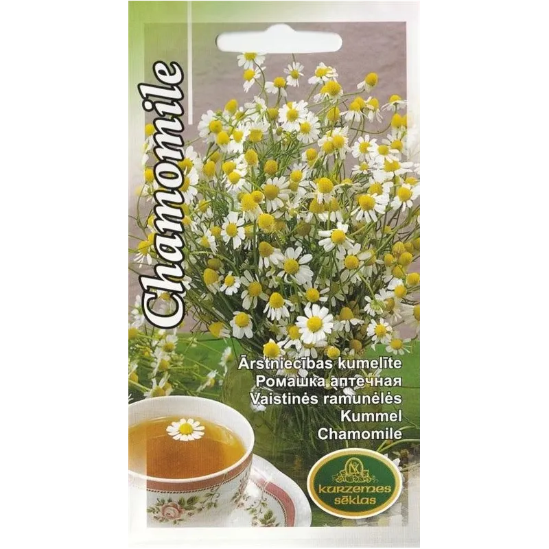 Sēklas Kurzemes sēklas viengadīgās Chamomille Seeds, 4 g