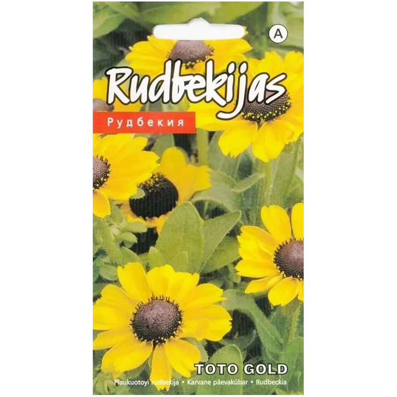 Sēklas Kurzemes sēklas rudbekijas Toto Gold, 3 g